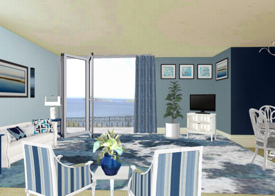 Ocean view property Design Rendering