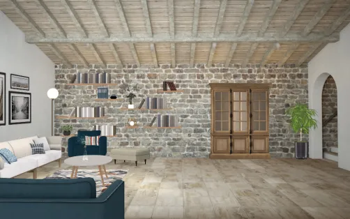 Maison de campagne - Salon
