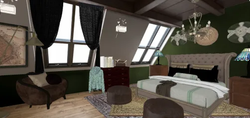 Wood rustic cottage 