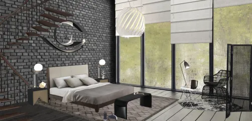 Modern contemporary bedroom