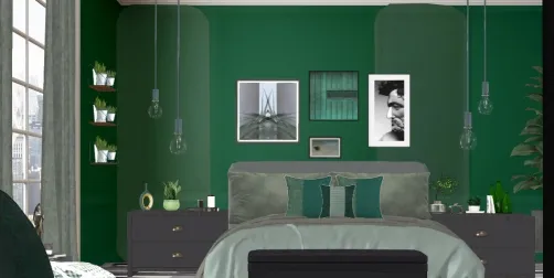 Saint quarto verde