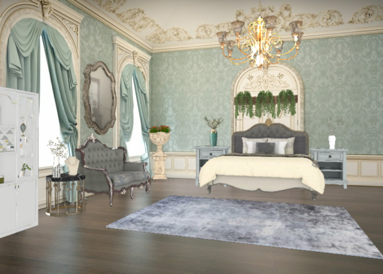 Kingdom guest bedroom Design Rendering