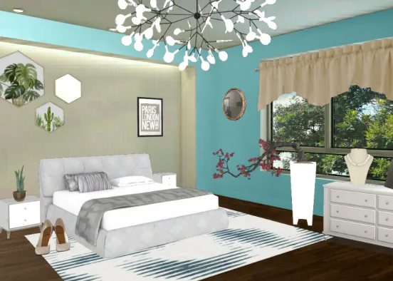 Primer dormitorio Design Rendering