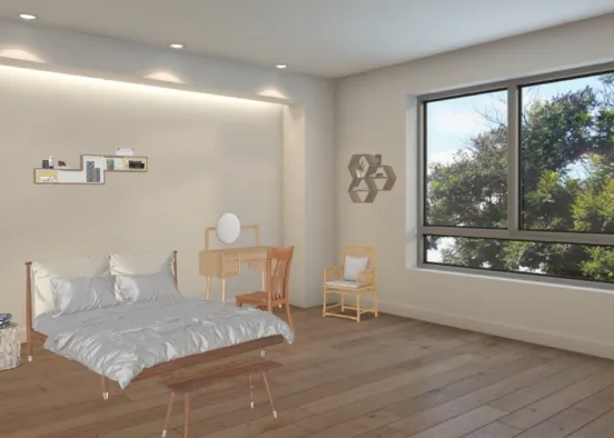 # farmhouse wood Renderização de Design