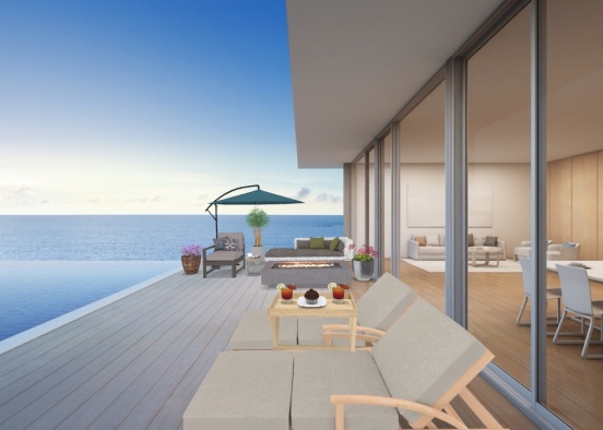 Outside with a view! Design Rendering