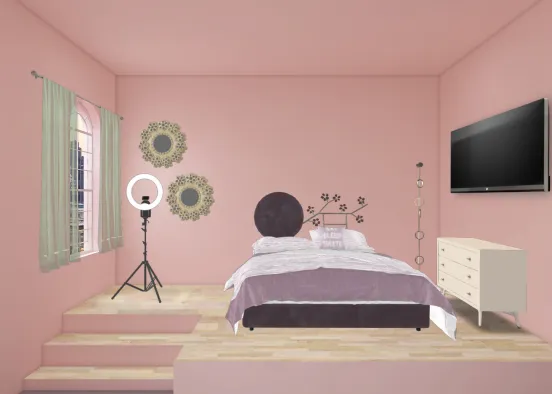 Dormitorio /Bedroom Design Rendering
