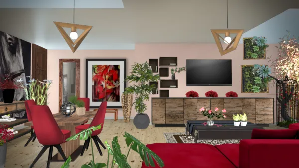 Professional interior design created with Homestyler 3D design software
