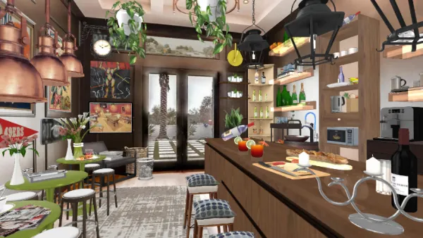 Professional interior design created with Homestyler 3D design software