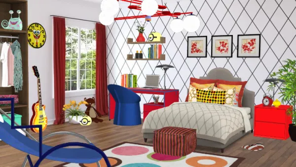 Professional interior design created with Homestyler 3D design software