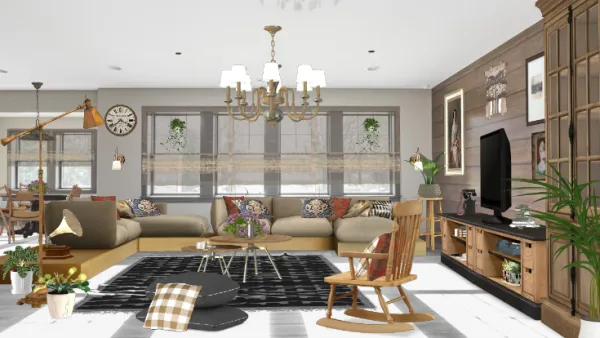 Professional interior design created with Homestyler 3D design software