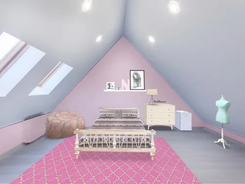 bedroom for a little girl