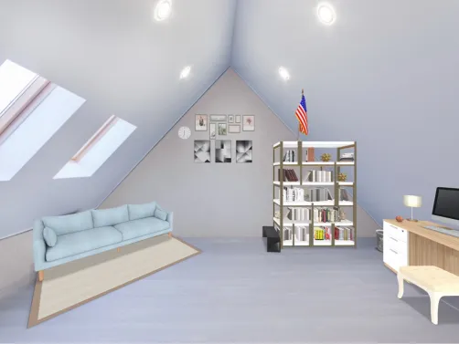 Cozy Book room!