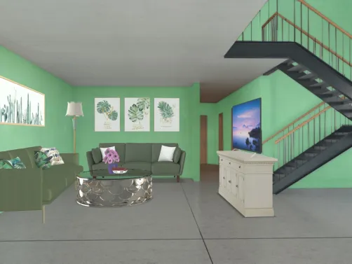 Green LivingRoom!