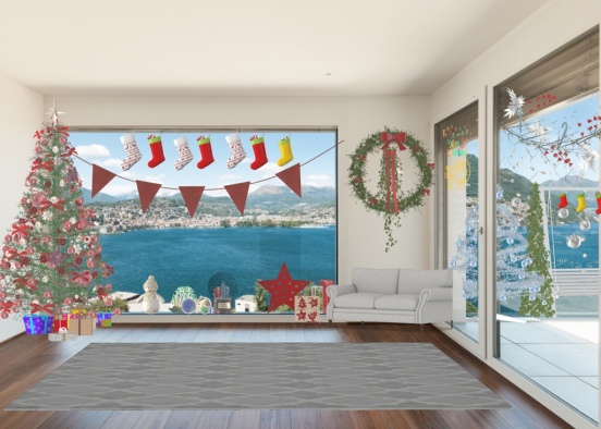 California Christmas (room) only one part of it Design Rendering