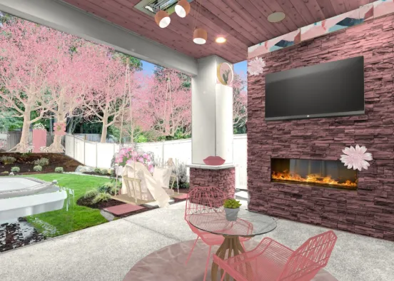 backyard 🌸🍙 Design Rendering