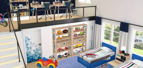Dormitorio y Sala de Estudio 😴📚