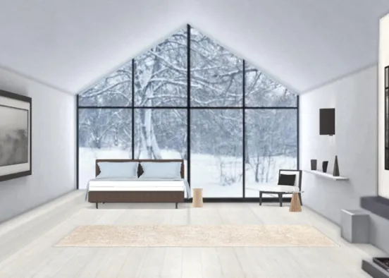 snowy retreat Design Rendering