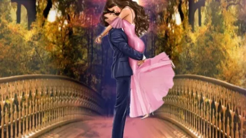 amour en robe rose 💕💕💕