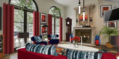 Living room area