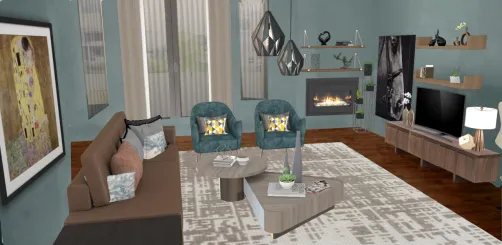 Living room plan