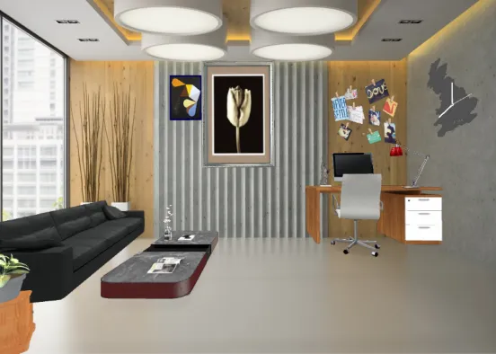 Work from home Design Rendering