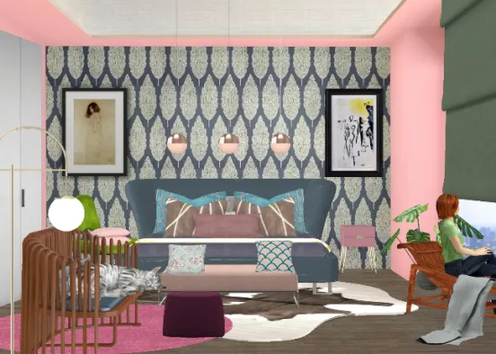My dream apartment ❤️ Design Rendering
