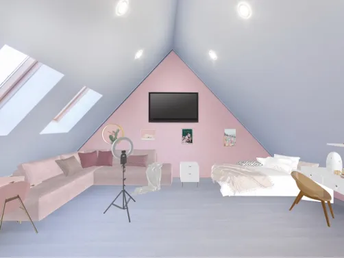 teen youtuber bedroom