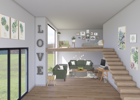 Green House 🌿 Design Rendering
