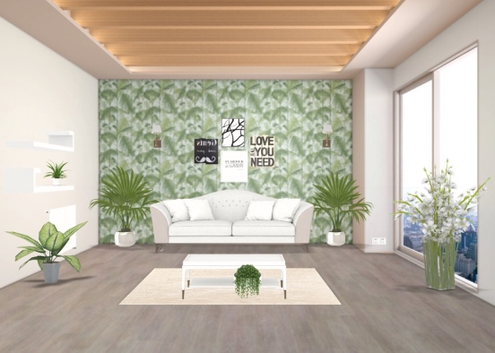 my living room Design Rendering