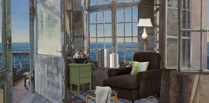 Reading cozy place Design Rendering