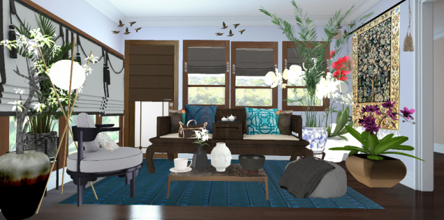 Zen small living Room