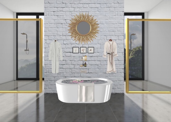 bathroom 🛁🚿🧴 Design Rendering