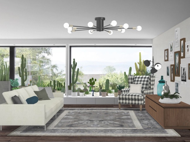 Cactus Living Room
