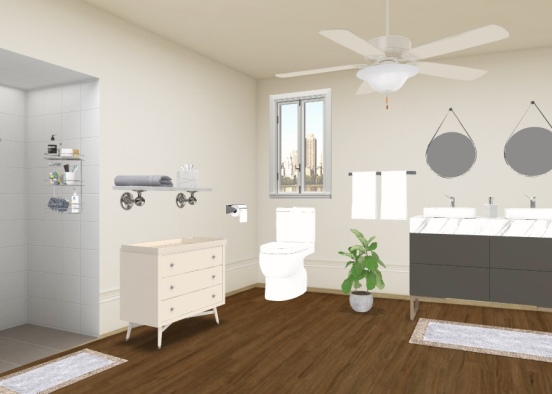 Toilette 🚽 Design Rendering