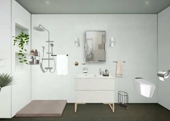 My new bathroom 😍😍 Design Rendering