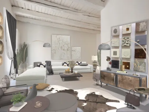 modern rustic boho
