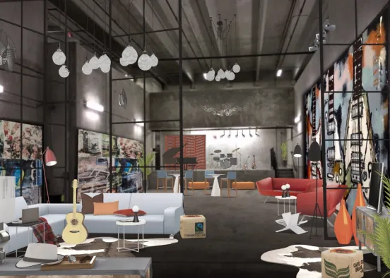 # Levi’s groovy hangout Визуализация дизайна