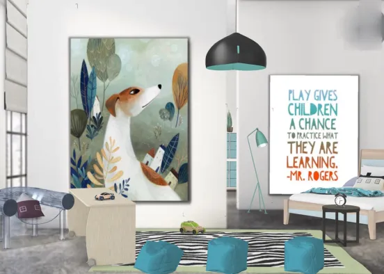 # Boy’s Room Визуализация дизайна