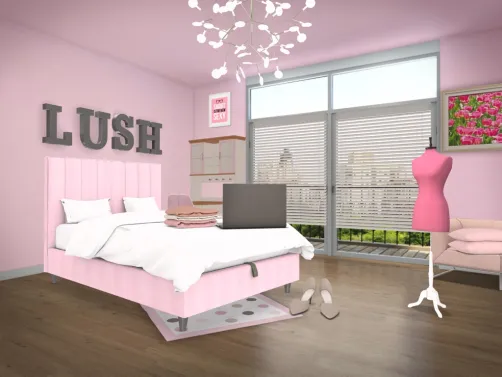 lush lifestyle bedroom: daughter’s room