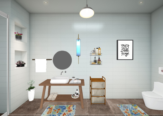 Bathroom #bath #bathroom Design Rendering