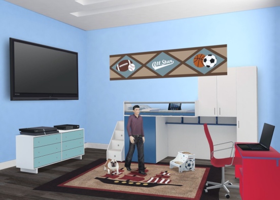 Dan’s room please comment new ideas as your comments really help Design Rendering
