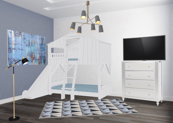 kids bedroom 🌹 Design Rendering