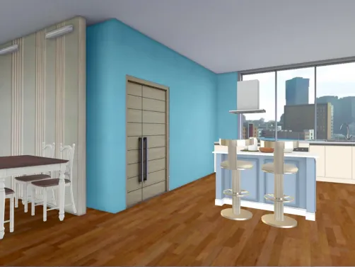 Kitchen+dining room(second design)💛