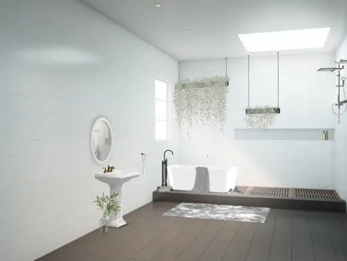 baño elegante 