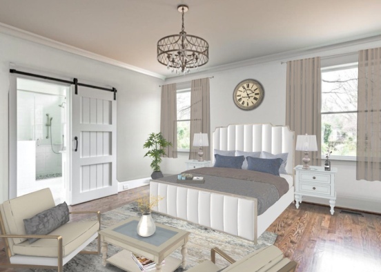 Dream house Master bedroom  Design Rendering