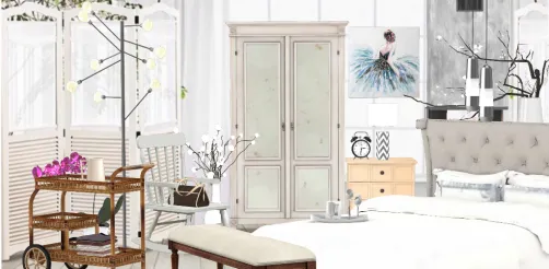 Chambre blanche 