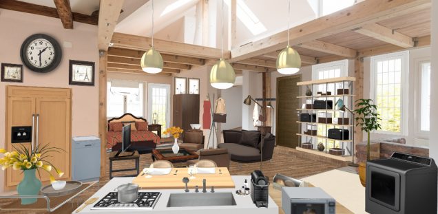 Studio étage 