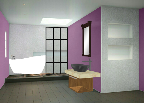 My dream bath Design Rendering