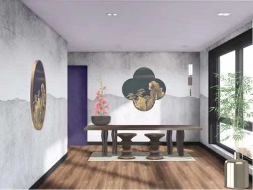 Elevated Asian-Style Retreat