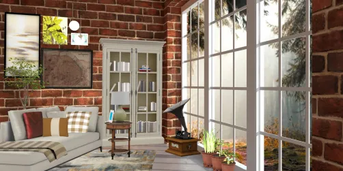 Fall living room